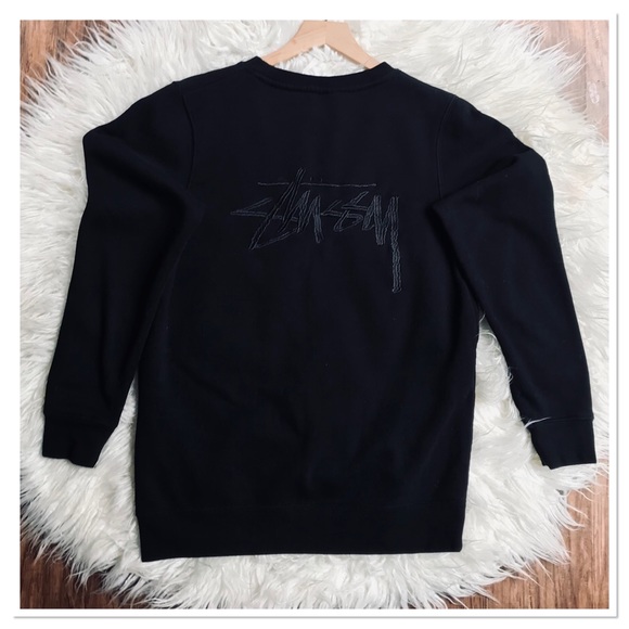 Stussy Other - Stussy Pullover Sweatshirt With Embroidery Size S